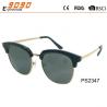 China Sunglasses in fashionable design,made of plastic ,metal temple,suitable for men and women factory