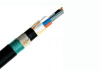 China Double Jacket Single Mode Armored Fiber Cable , GYTY53 Fiber Optic Network Cable factory