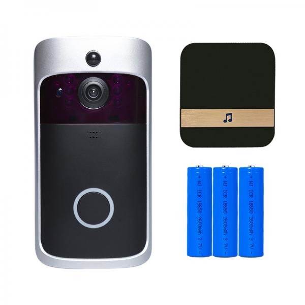 Quality 2.4GHz 2MP Tuya Smart Doorbell Camera Night Vision 3400mHA Battery for sale
