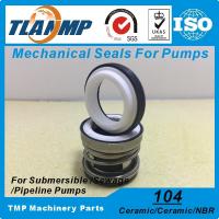 China 104-12/14/15/16/17/18/19/20/22/25/30/35/40/45 Water Pump Mechanical Seals (Material: Ceramic/Ceramic/NBR) factory