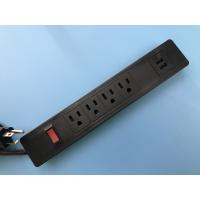 Quality Desktop PA66 Multiple Outlet Power Bar For Office for sale