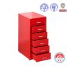 China 6 Drawer Steel Mobile W410mm D690mm Metal Filing Cabinet factory