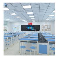 China Science Chemistry Lab Furniture Table Anti Alkali With Epoxy Resin Countertop factory