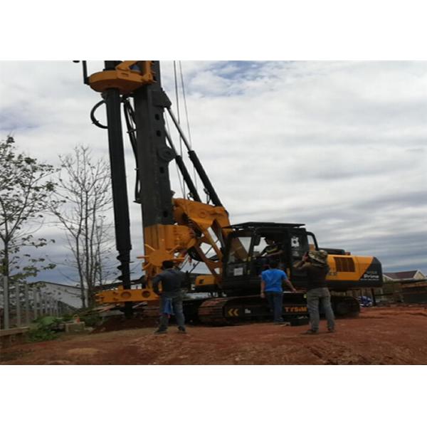 Quality Rotary 750mm 34.3MPa Hydraulic Crawler Drill Machine Rotary Pile Driving Machine for sale