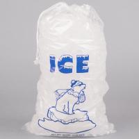 china Thick 38 micron 48 micron Reusable Ice Bags Disposable Food Garde
