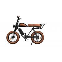 China 32km/H Electric Fat Tire Bike 48V 500W , 20 X 4.0 Motorized Fat Tire Bicycle 7 Speed factory