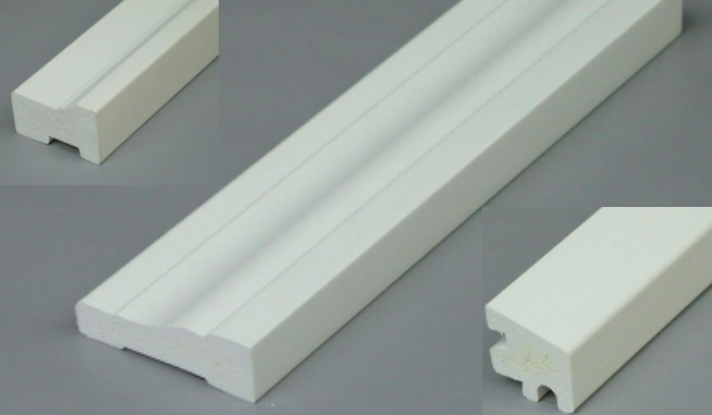 China Customized Size White Pvc Foam Trim Board For Construction Building Signs factory