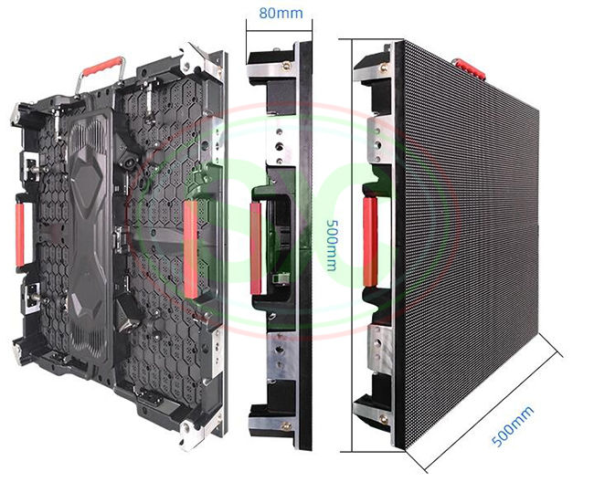 P4.81 P3.91 Stage Background LED Display , LED Outdoor Advertising Screens Waterproof