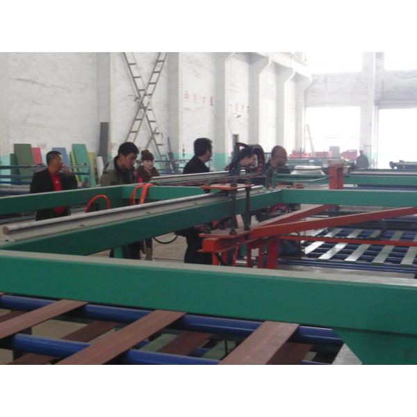 Quality Computer Frequency Control Sandwich Panel Production Line Full Automatic for sale