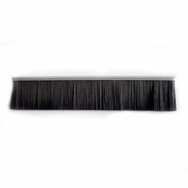 Quality Custom Aluminium Holder Nylon Strip Brush Door Sweep Seal Soundproof for sale