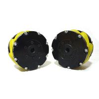 China High Durability 6Inch 152mm Industrial Omni Wheel With Imported Polyurethane factory
