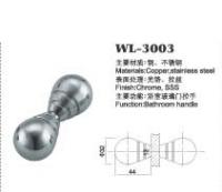 China shower door hardware shower door knob WL-3003 Dia.32x44mm glass door handle factory