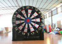 China Indoor Giant Inflatable Sports Games Inflatable Foot Darts 3 X 3.3m Digital Printing factory