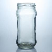 China Clear Glass Jam Honey Jelly Storage Jar with Metal Seal Lid 25 ml to 1000 ml factory