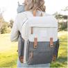 China Canvas Baby Diaper Backpack Large Capacity 40l For Mom factory