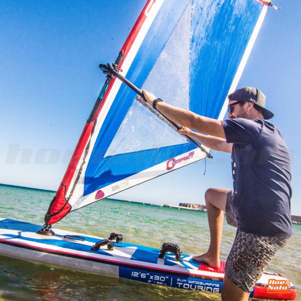Quality 1.2kg 4.5m 4 Battens Sup Windsurfing Sails Windsurfer Sail Easy To Carry for sale