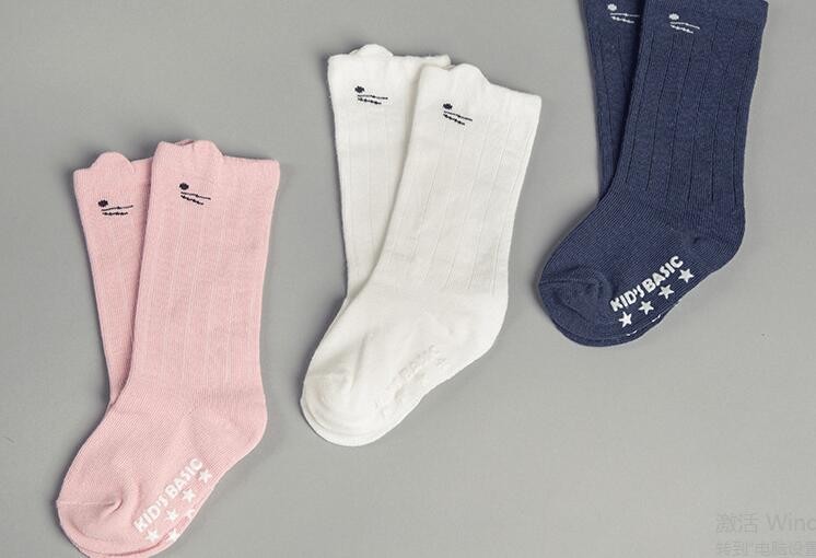 china Fashion toddles high quality socks winter baby half  warm socks