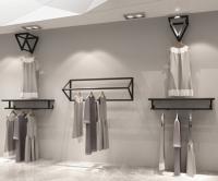 China Retail Store Clothing Racks / Wall Shelf Clothes Rack With Different Design factory