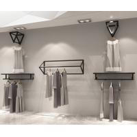 China Retail Store Clothing Racks / Wall Shelf Clothes Rack With Different Design factory