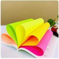 Quality Fluorescent Orange Paper Adhesive Fluorescent Orange Paper WGA233 Inkjet for sale