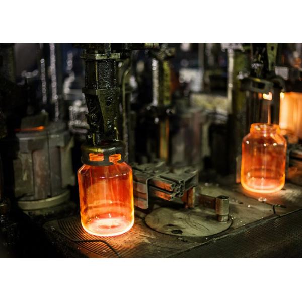 Quality Domestic Flint Jar 30g 50ml Glass Bottle Production Line for sale