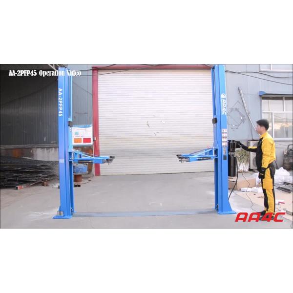 Quality 10000lbs Floorplate 2 Post Car Lift Car Parking Auto Two Post Lift 4.5T 8 Folded for sale