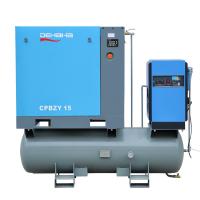 Quality Screw All In One Air Compressor 350 Lilter Air Tank Dryer Integrated Air for sale