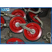 Quality Steel Wheel Diameter 308mm Hold Down Block Conductor Under 630mm2 Stringing for sale