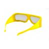 China Big Size Linear Polarized 3D Glasses , Movie Theater 3D Glasses factory