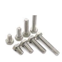 China UNC DIN933 304 Stainless Steel Bolts A2-70 Fully Thread 50mm Hex Bolt for sale