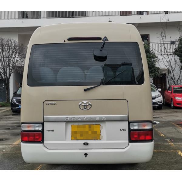 Quality Gasoline 23 Seater Coach Tour Bus Toyota Coaster 20 Seater for sale