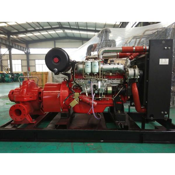 Quality 3000rpm 6BD-ZL Diesel Engine Prime Power 150KW For Power Of  The Fire Fighting Pump In Red for sale