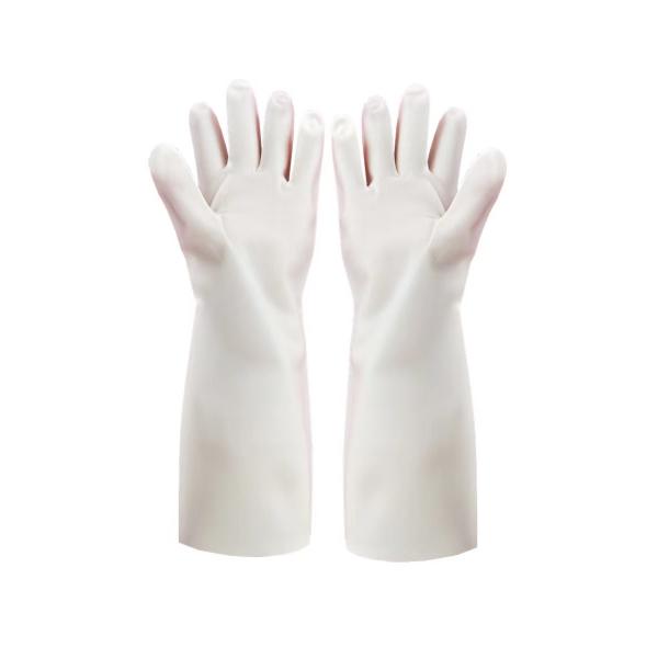 Quality Industrial Nitrile Dishwashing Gloves 15 Mil 13 Inches Nitrile Washing Up Gloves for sale