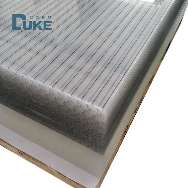 Quality Highway Airport Clear Anti UV Cast Acrylic Sheet Soundproof 20mm for sale