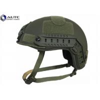 China Aramid Tactical Bump Helmet , Military Kevlar Helmet Moisture Proof factory