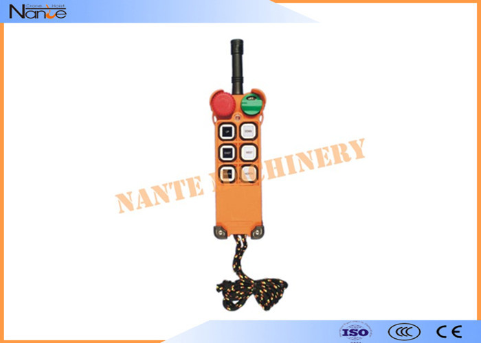China F24-6D Wireless Hoist Remote Control Winch Remote Switch Safety Visibility factory