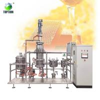China Honey Propolis Purification Wiped Film Evaporator Short Path Vacuum Distillation for sale