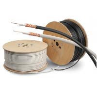 China PVC Sheath Copper Coaxial Cable RG59/U Type Cctv Coaxial Cable PE Dielectric for sale