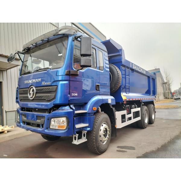 Quality 10 Tyres SHACMAN H3000 Dump Truck 6x4 380Hp EuroII Blue U-type tipper for sale