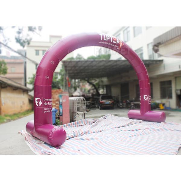 Quality Outside Inflatable Entrance Arch  / Inflatable Welcome Arch Door Easy Assembly for sale