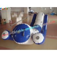 China Inflatable water totter teeter toys with durable 0.9MM PVC tarpaulin  for Swimming Pool factory