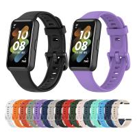 China 15.8mm Luxury Silicone Rubber Watch Strap Bands Multi Colors Fit For Huawei 7 factory