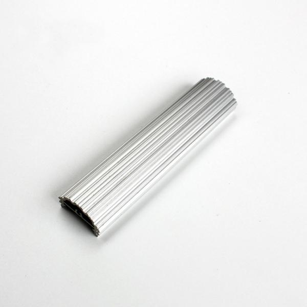 Quality Light Weight Oxidation Silver Color Aluminium LED Profiles with Heat Sink Function for sale