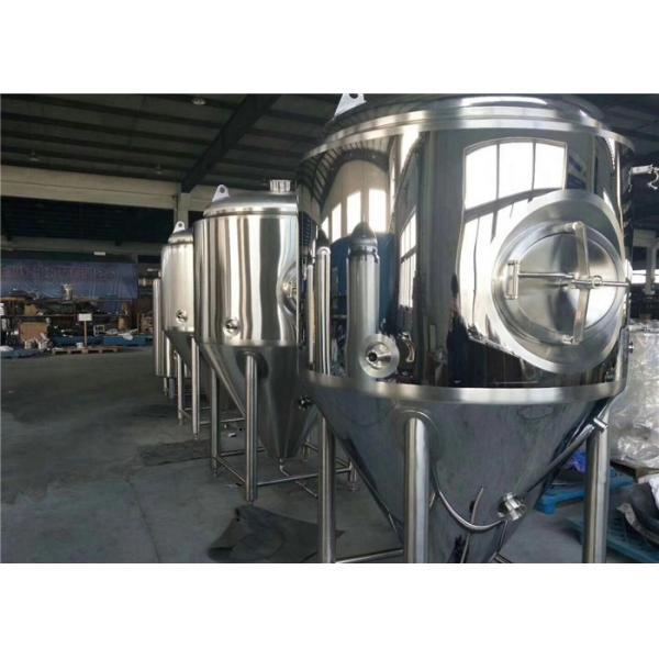 Quality Stainless Steel Brewery Fermentation Tanks 1000l - 6000L Capacity OEM Available for sale