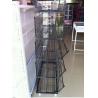 China Custom Metallic Folding Large Wire Baskets For Storage / Wire Mesh Baskets factory
