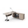 China Simple Line Design Melamine Office Furniture Executive Desk Beautiful Appearance factory