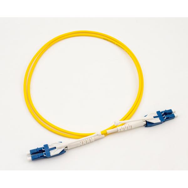 Quality Polarity Switchable Uniboot MPO MTP Patch Cord LC To LC OS2 9/125um With Push Pull Tabs for sale