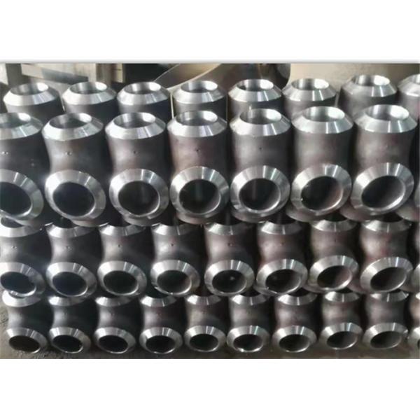 Quality Rolled Carbon Steel Threaded Pipe Fittings Varnish Painted for sale