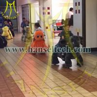 China Hansel High quality hot selling plush animal rides zippy pet rides for shopping mall center factory
