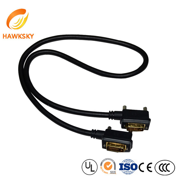 China high quality 19pin male to male dvi cable factory